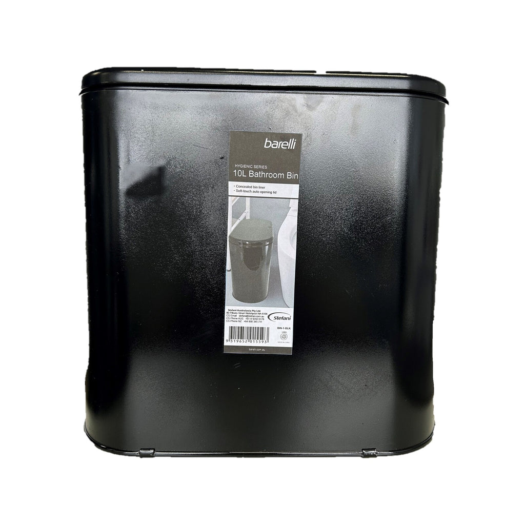 Barelli 10L Hygiene Series Plastic Bathroom Bin - Image 2 of 2