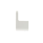 Zenith 62mm Matte White Radius Robe Hook - Image 1 of 2