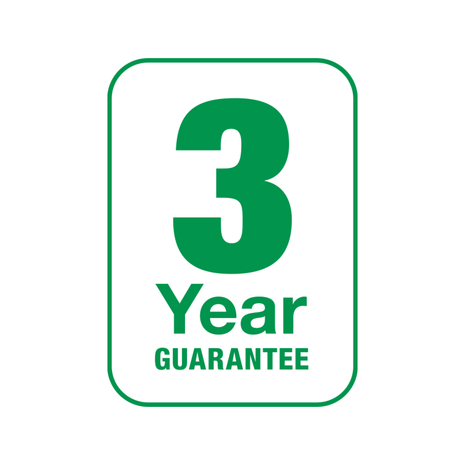 0182179-3 year warranty
