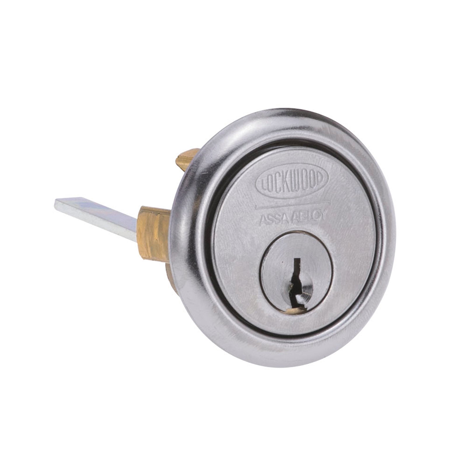 Lockwood Satin Chrome Replacement Cylinder 201 Cylinder - Image 1 of 2