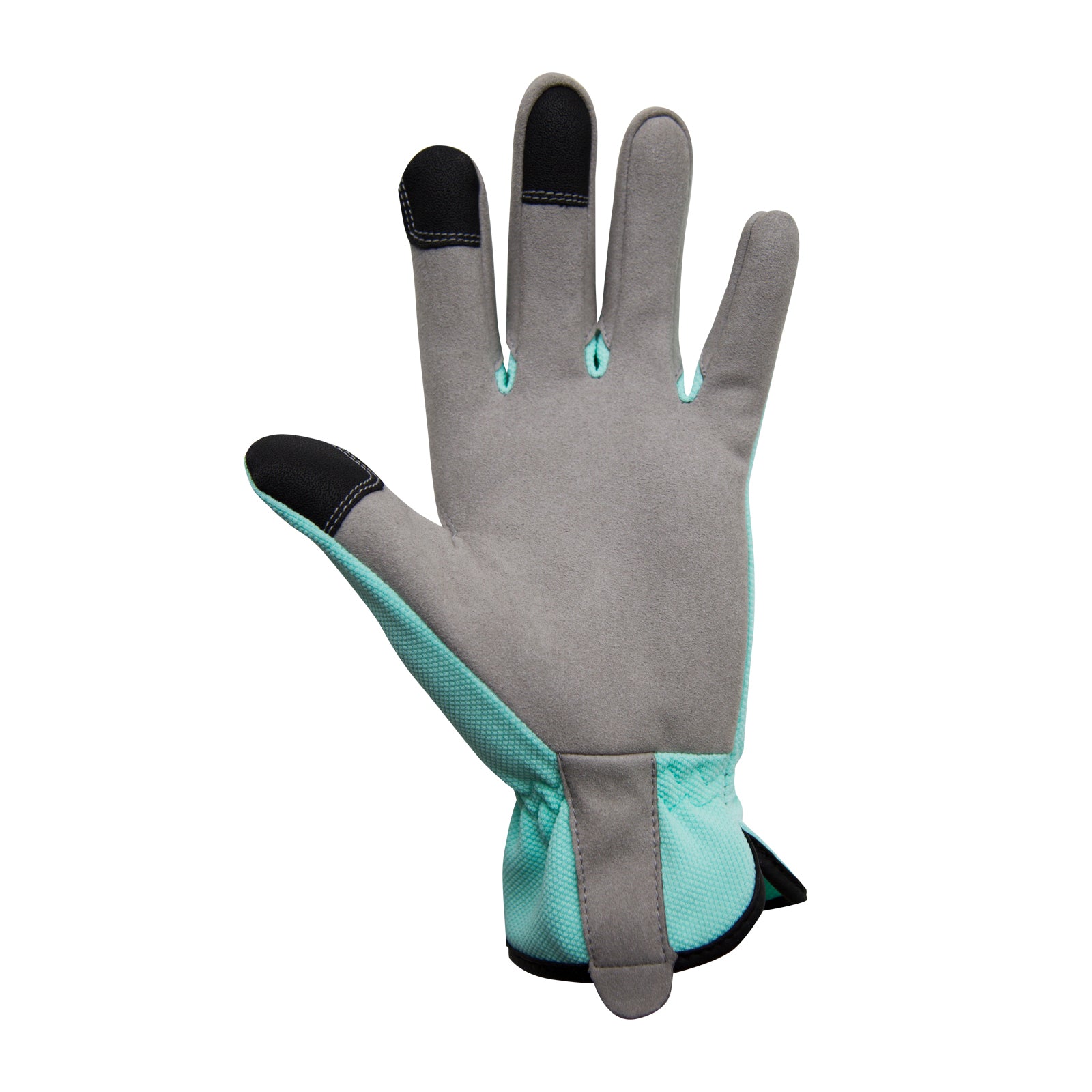 Cyclone Large Teal Flexitec Garden Gloves - Large - Image 2 of 7