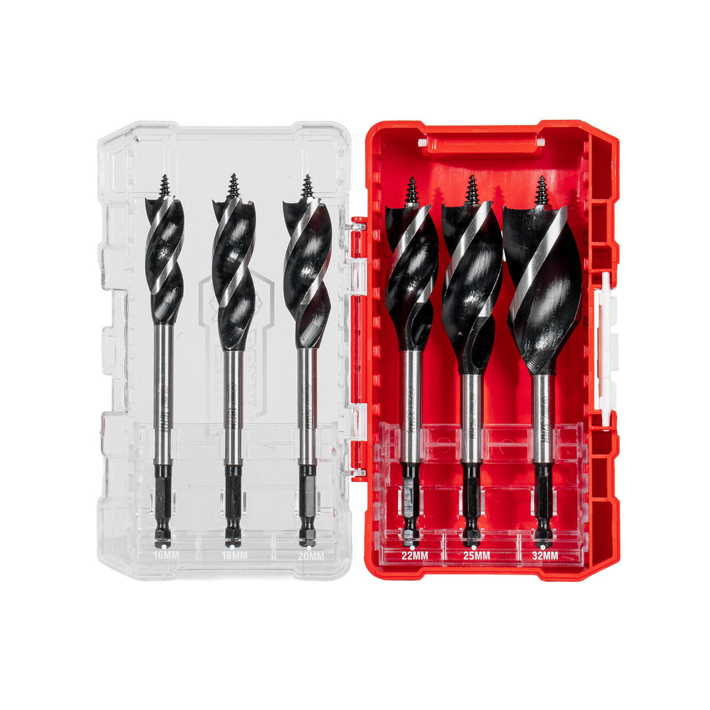 Full Boar 6 Piece Power Auger Drill Bit Set - Image 1 of 6