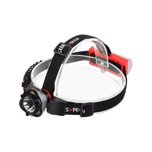 SWISS+TECH 320lm Rechargeable Spot and Flood LED Headlamp