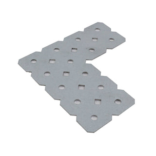 Carinya 100 x 100 x 50 x 1mm Galvanised L-Shape Make-A-Bracket