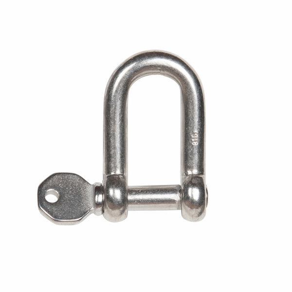Taskmaster 10mm Stainless Steel D Shackle Cap Pin