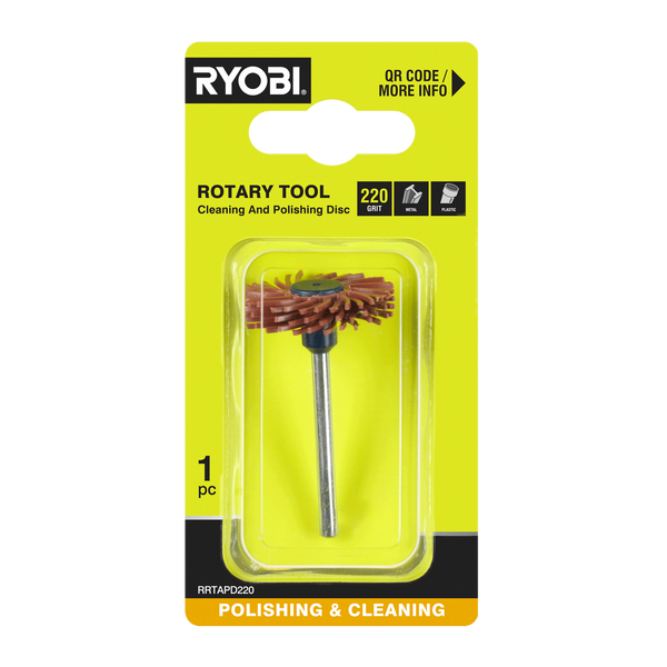 Ryobi 220-Grit Rotary Tool Cleaning & Polishing Disc