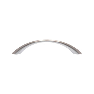 Ikonic 96mm Brushed Nickel Bow Handle - 10 Card