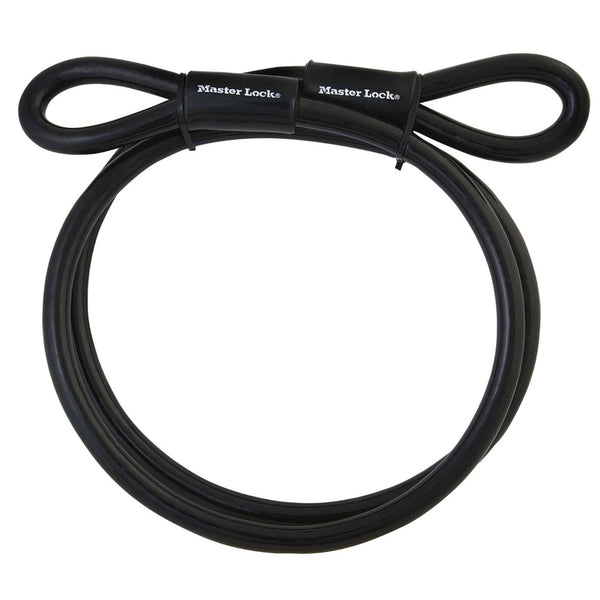 Master Lock 10mm x 4.6m Loop Ended Braided Steel Cable