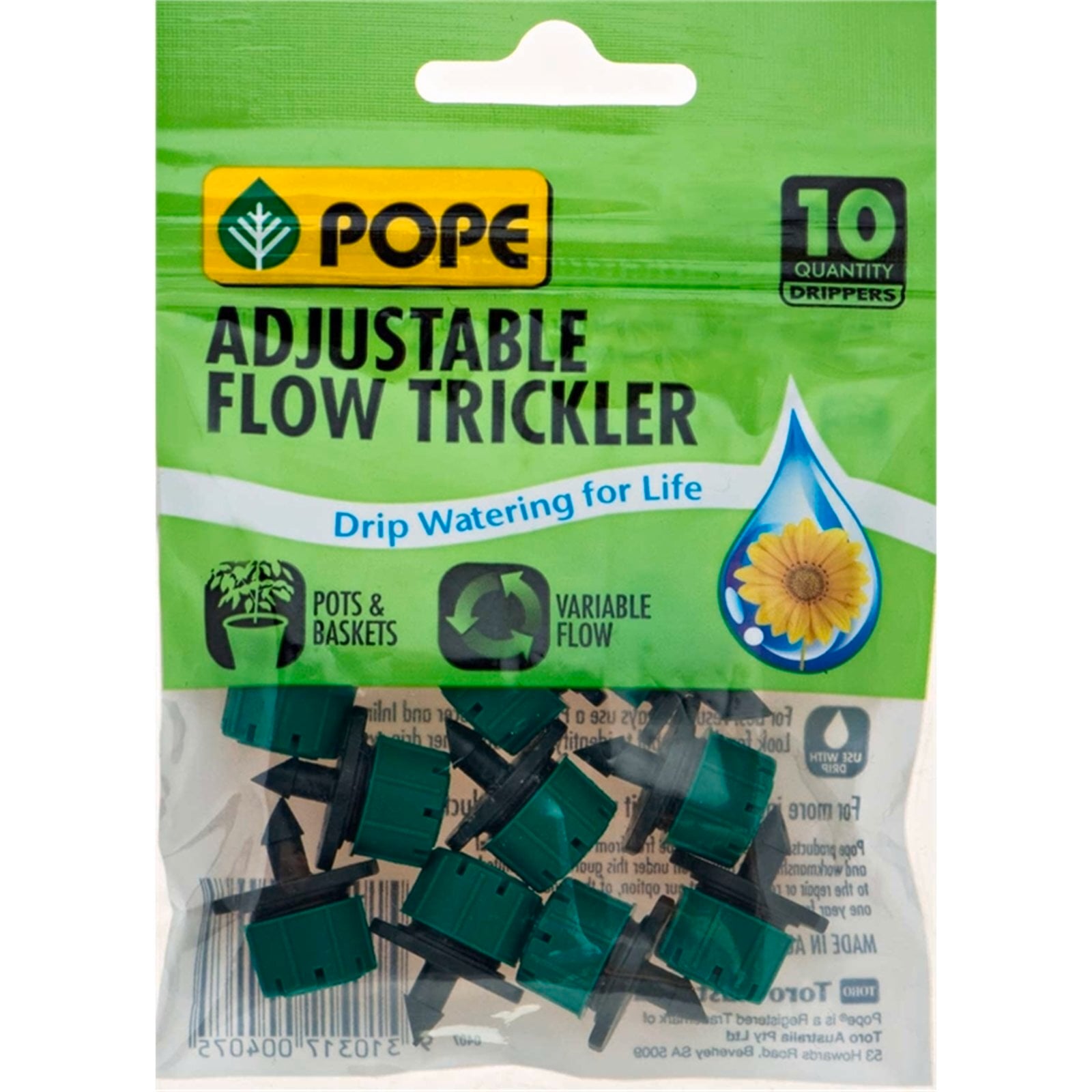 Pope Barbed Adjustable Flow Trickler - 10 Pack - Image 1 of 1
