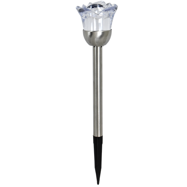 Click Rose Solar LED Pathway Light