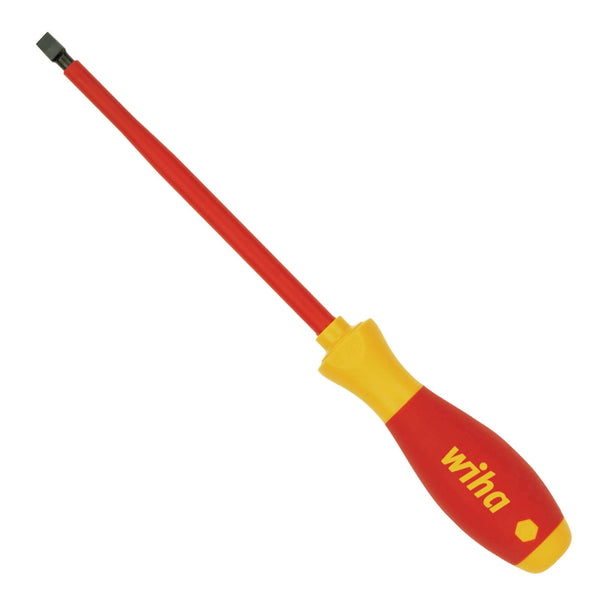 Wiha 3.0 x 100mm Insulated VDE 1000V Flat Screwdriver