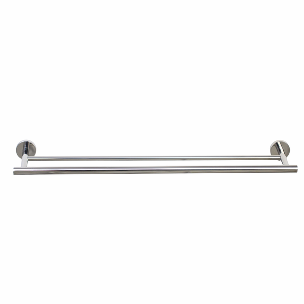 Barelli Toscana 90cm Polished Chrome Double Towel Bar