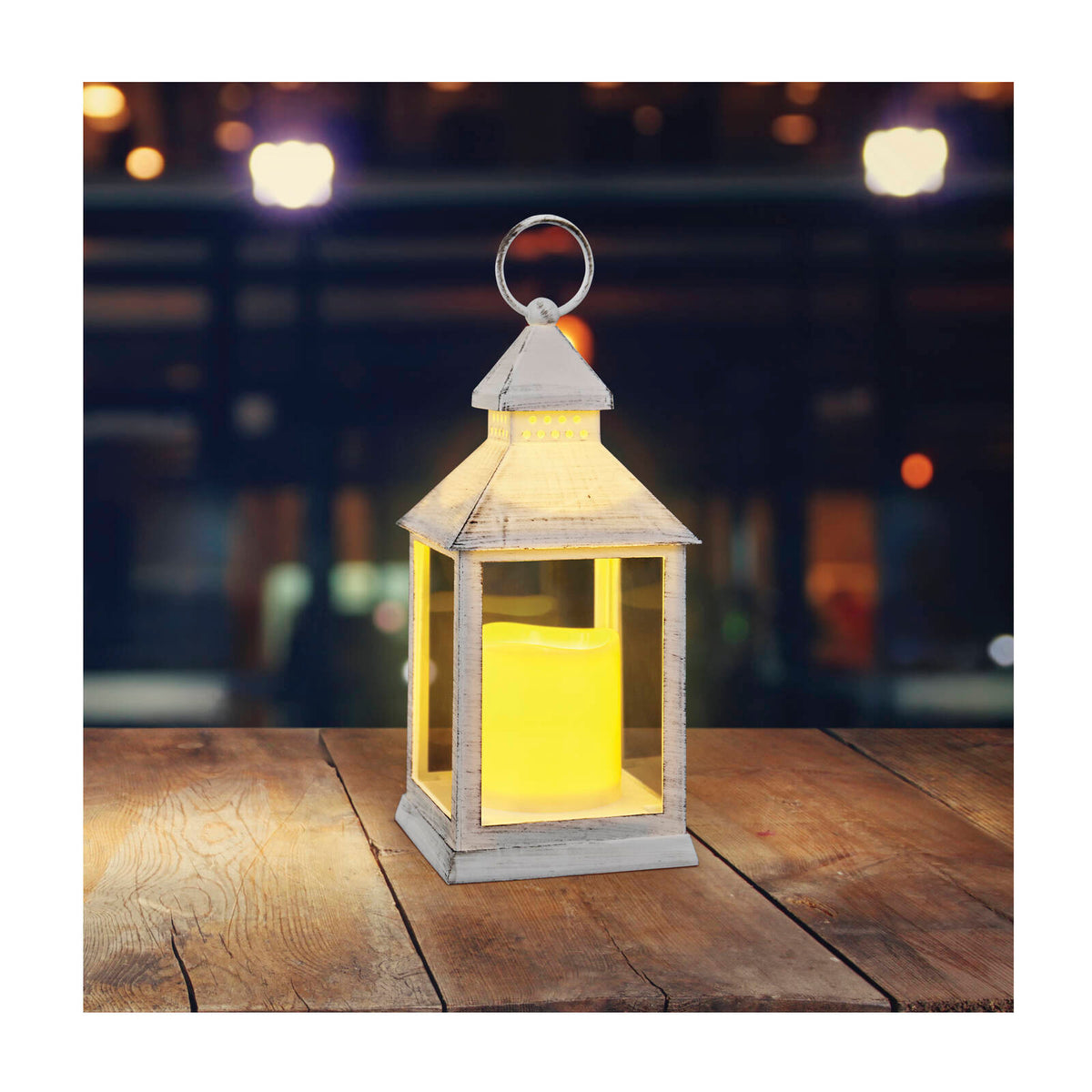 Lytworx Battery Operated Lantern With Candle - Image 2 of 2