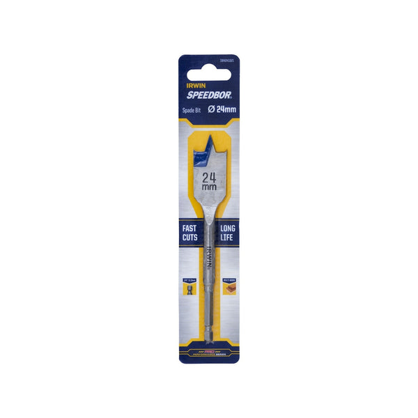 IRWIN 24mm Blue Groove Spade Bit