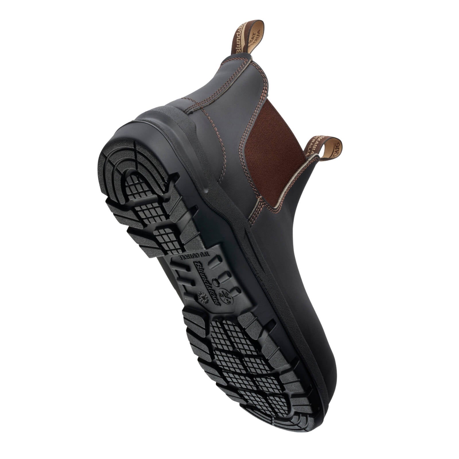 Blundstone Unisex Brown #7508 DuraFit Elastic-Side Safety - UK Size 6 - Image 3 of 11