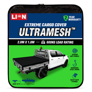 Lion 2.0 x 1.8m Ultramesh Cargo Net