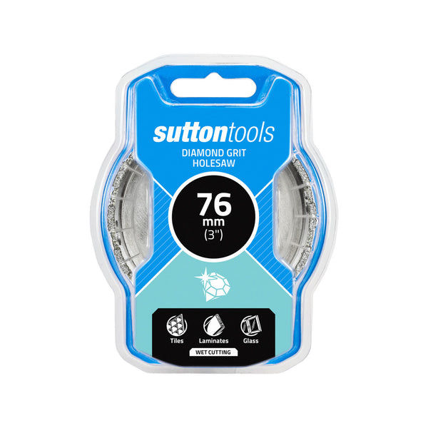 Sutton Tools 76mm Diamond Grit Holesaw