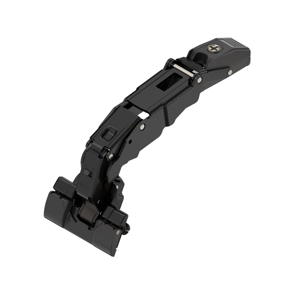 Blum 155° Full Overlay 0-Protrusion Onyx Black Soft Close Cabinet Hinge - Image 1 of 2