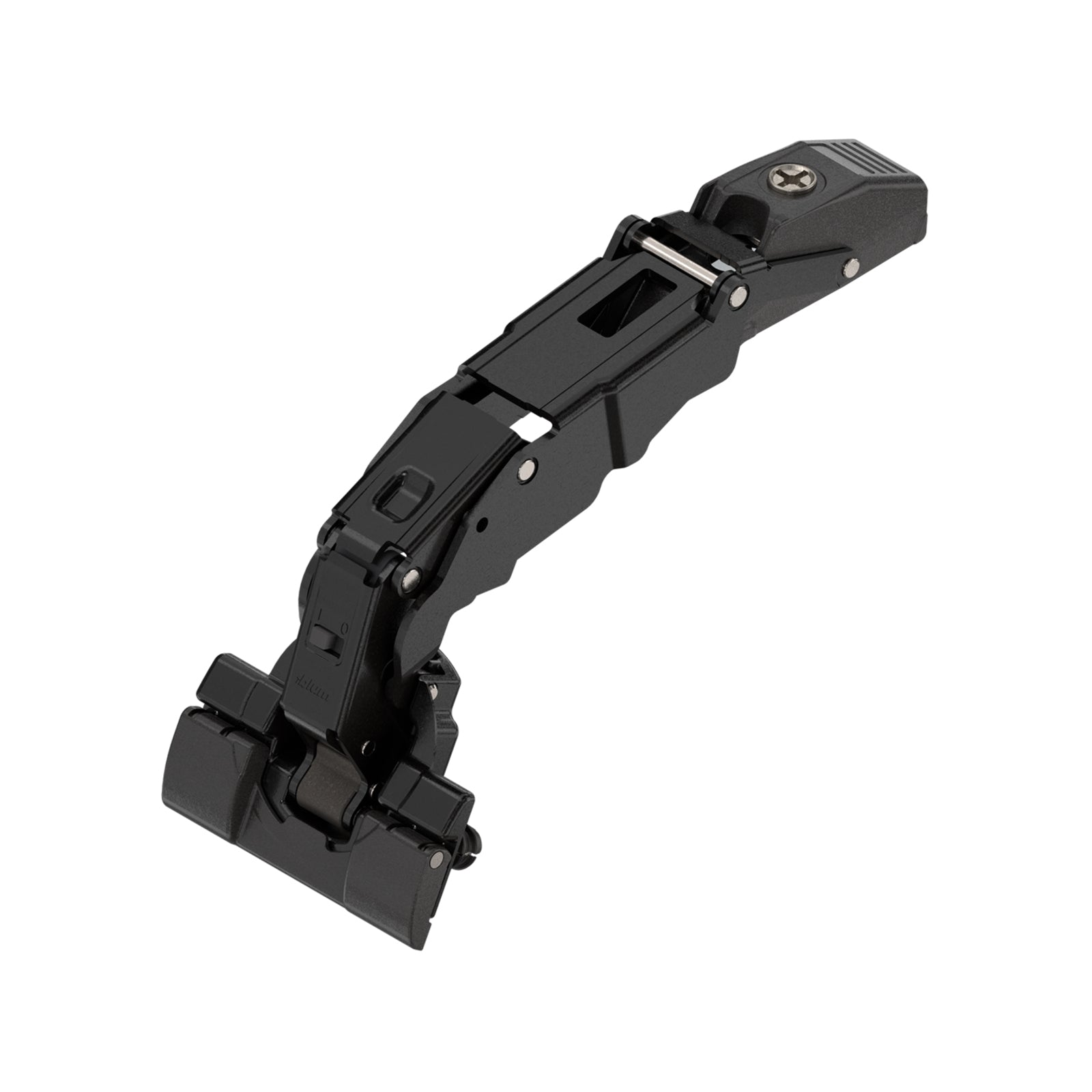 Blum 155° Full Overlay 0-Protrusion Onyx Black Soft Close Cabinet Hinge - Image 1 of 2