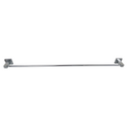Barelli Piazza 600mm Chrome Single Towel Rail - 600mm - Image 1 of 3