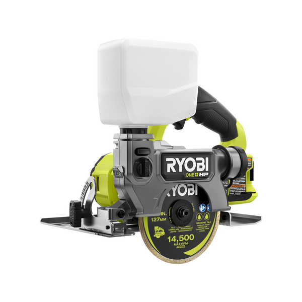 Ryobi 18V ONE+ 127mm HP Brushless Tile And Masonry Saw - Tool Only