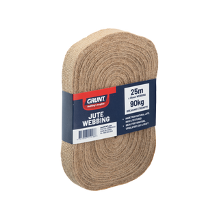 GRUNT 25mm x 25m Jute Webbing