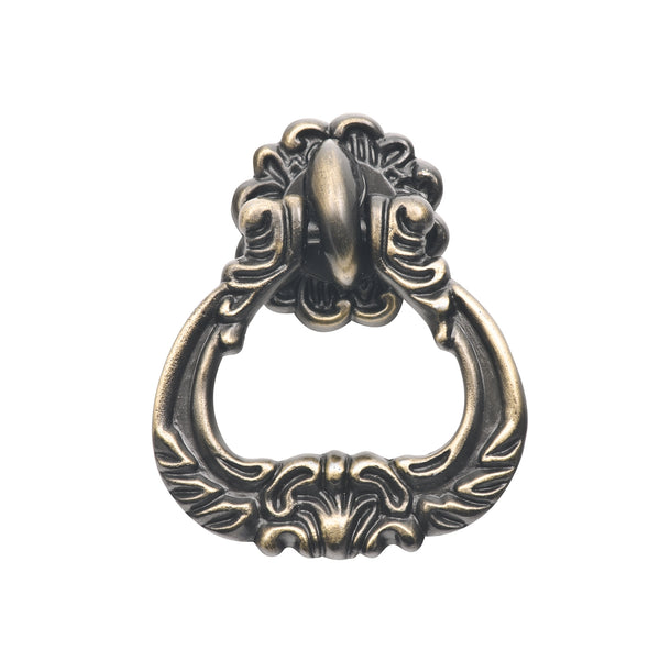 Prestige Large Antique Brass Jewel Pull Knob