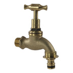 FIX-A-TAP 13mm 1/2" Lead-Free Brass Garden Tap 'N' Snap - Image 1 of 3