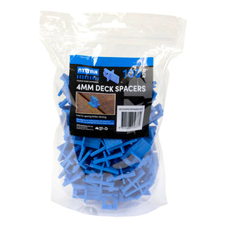 Titan 4mm Blue Deck Spacers - 100 Pack