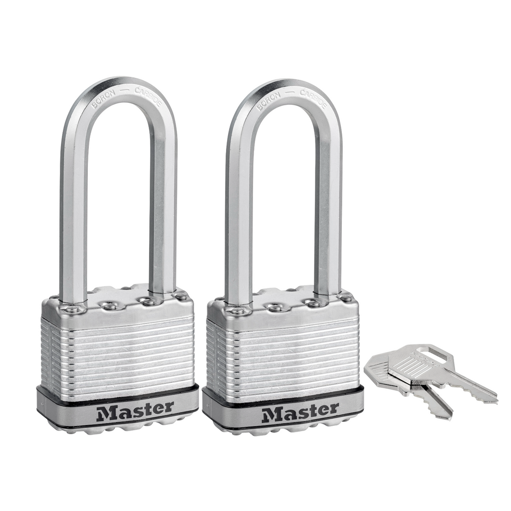 Master Lock 50mm Magnum With 64mm Extra Long Shackle Padlock - 2 Pack - Image 1 of 20