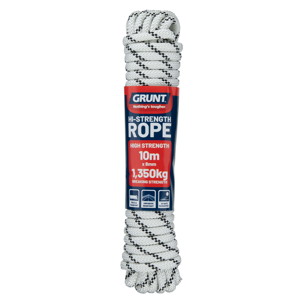 Grunt 8mm x 10m High Strength Rope