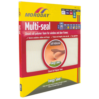 Moroday White Self Adhesive Weather Seal