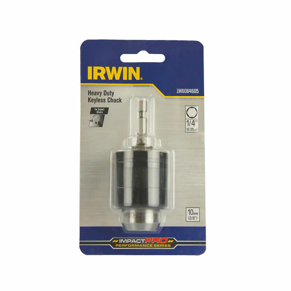 Irwin Impact Pro Keyless Chuck Carded - Image 4 of 10