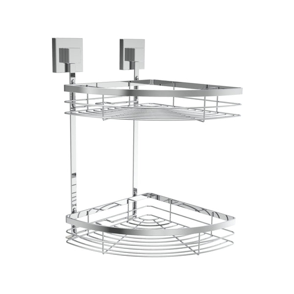 Fusion-Loc 26kg Stainless Steel Double Corner Shower Caddy