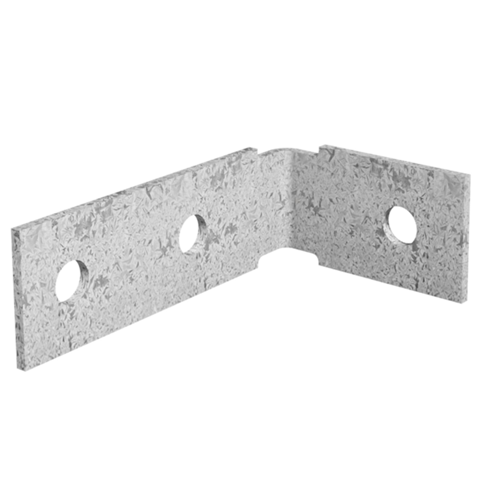 Dunnings 60 x 100 x 35mm M10 Galvanised Angle Bracket - Image 1 of 1