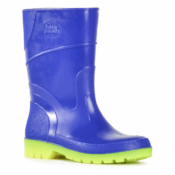 Bata Kids Blue And Yellow Gumboots - UK Size 9