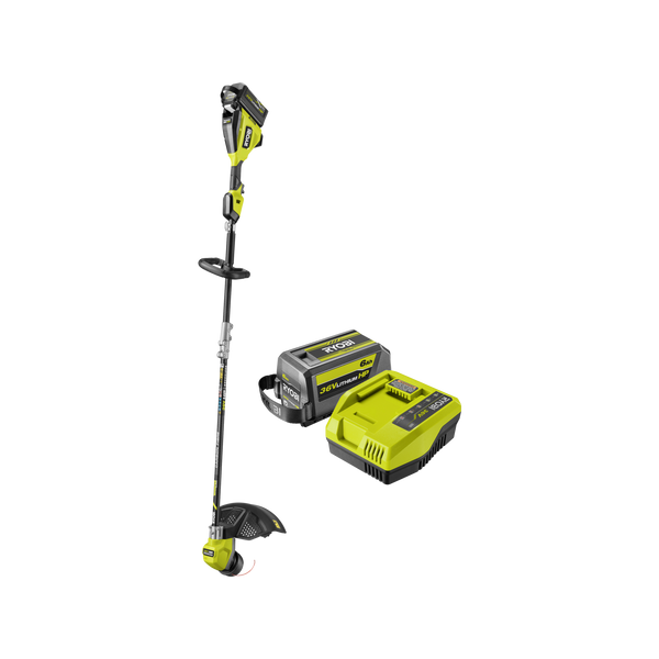 Ryobi 36V 38/43cm HP Whisper Brushless Line Trimmer 6.0Ah Kit