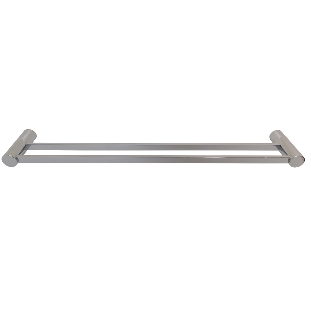 Barelli 900mm Chrome Ambiente Double Towel Rail - 900mm - Image 1 of 7