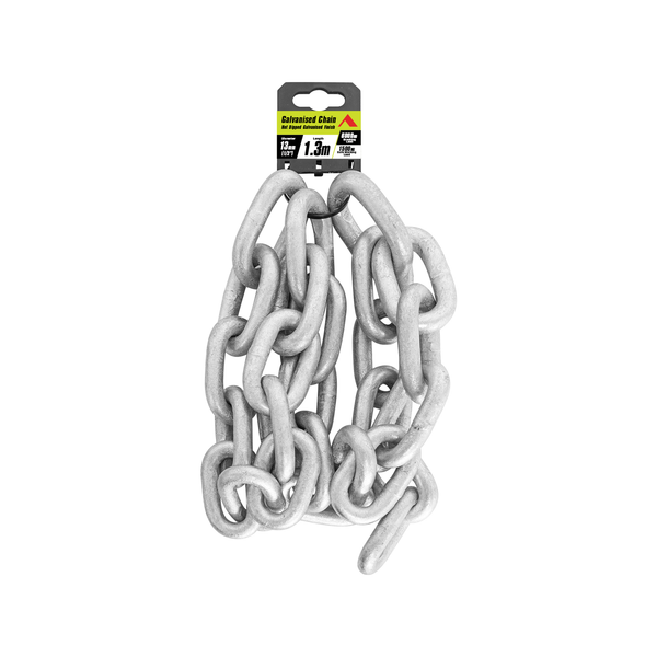 Pinnacle 13mm 1/2" x 1.3m Galvanised Chain