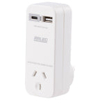Arlec Compact Power Adapter With USB 3.4A - Image 2 of 4