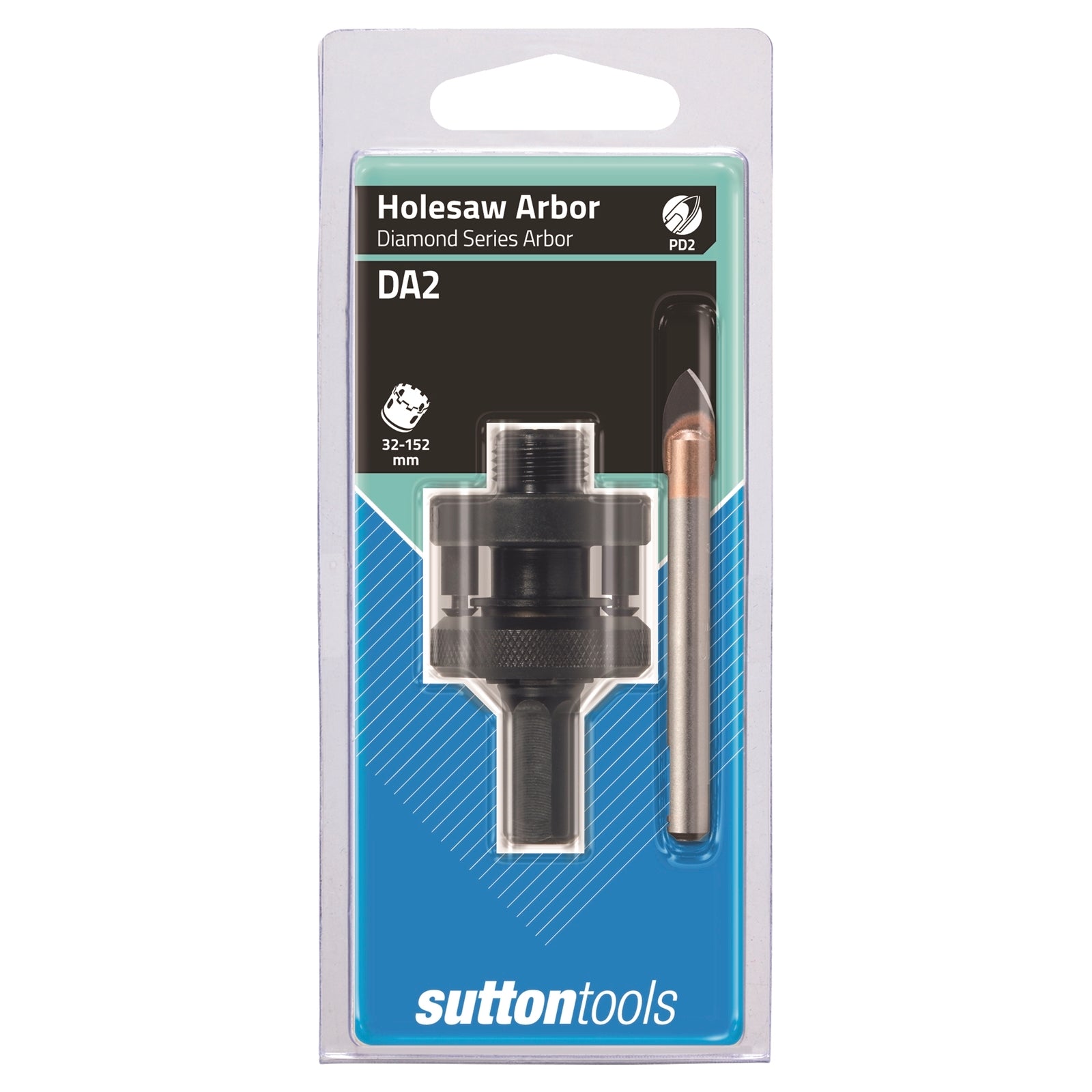 Sutton Tools 32 - 152mm Arbor To Suit Diamond Holesaw - Image 1 of 2