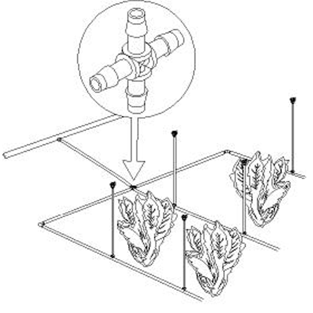 Pope 13mm Barbed Cross - 5 Pack - Image 2 of 2