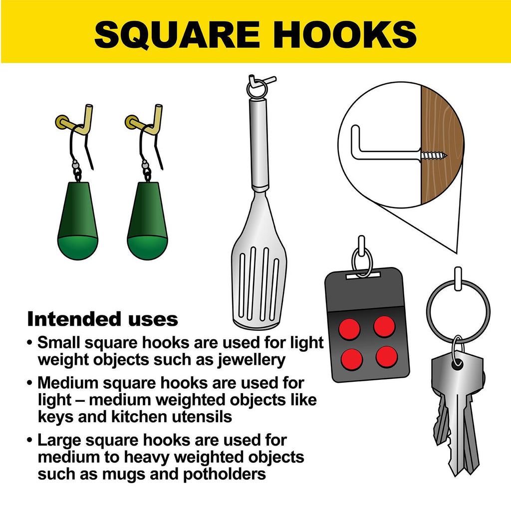 square hooks insitu