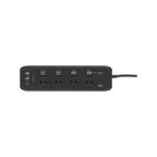 HPM 4 Outlet Black General Purpose USB Switched Powerboard - Image 1 of 2