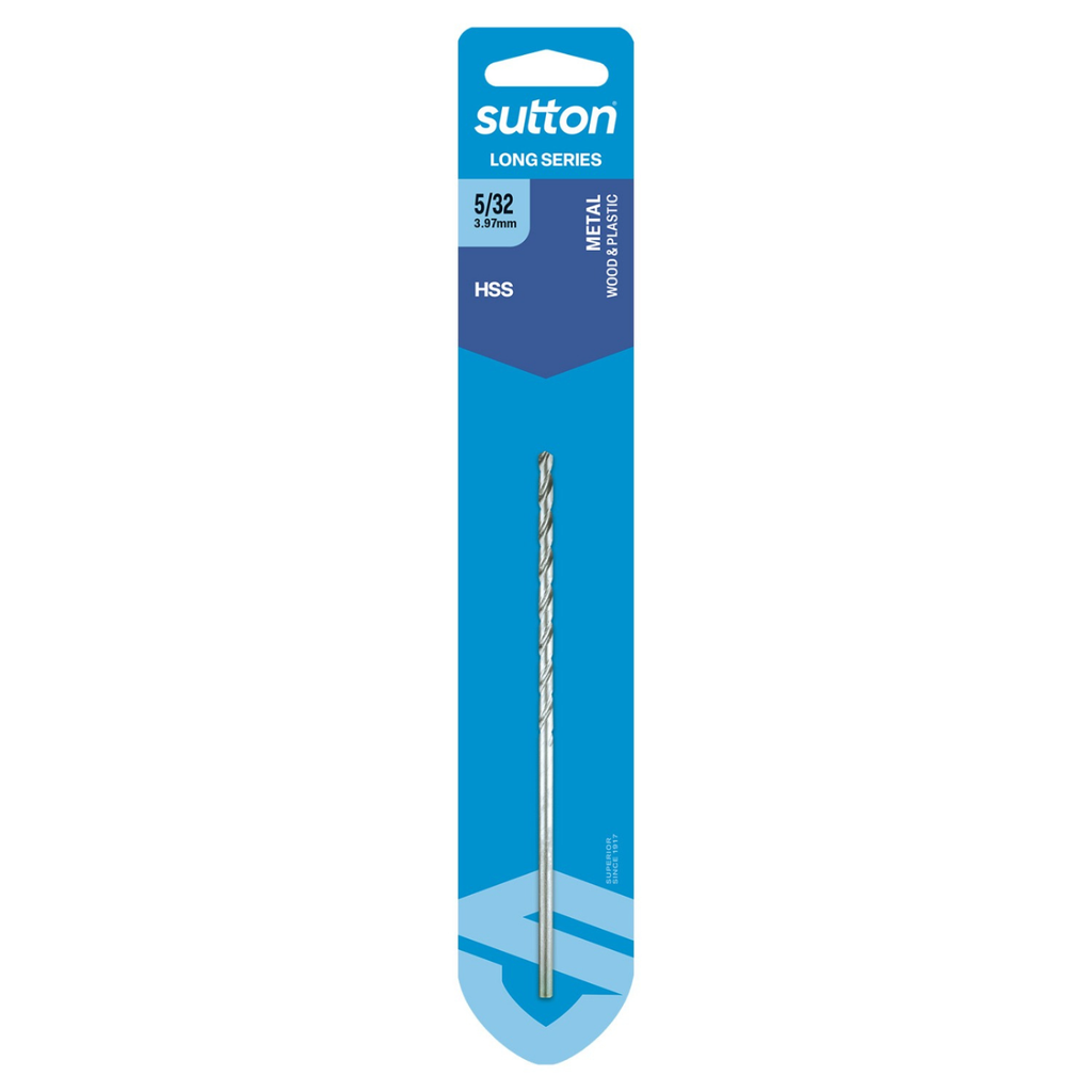 Sutton Tools 3.97mm Long Series Jobber Drill Bit - Image 1 of 4