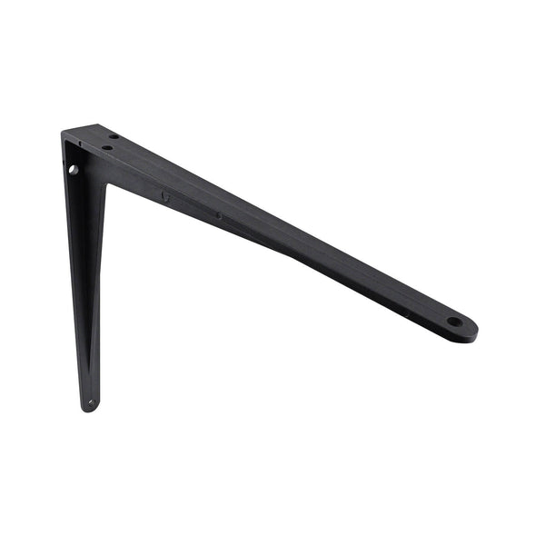 Carinya 400 x 350mm Black Heavy Duty Cast Aluminium Angle Bracket - 400 x 350mm