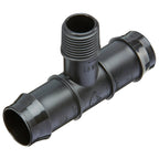 Pope 25mm Barbed x 15mm Single BSP Male Threaded Tee - Image 3 of 4
