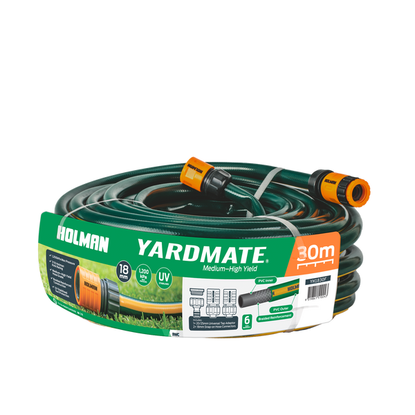 Holman 18mm x 30m Yardmate Garden Hose