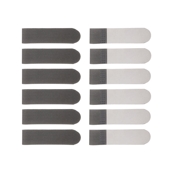CordTech Stick And Tidy Cable Clams - 12 Pack
