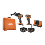 AEG 18V 4.0Ah 2-Piece Brushless FORCE Combo Kit - Image 1 of 8
